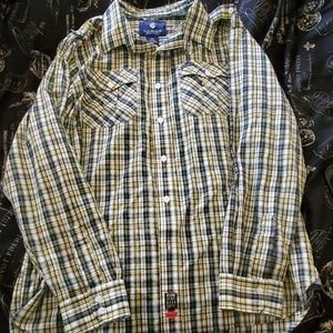 Men's button down dress shirt